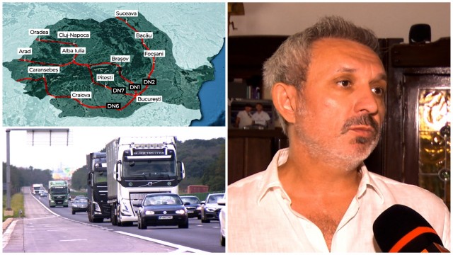 Harta punctelor negre de pe drumurile din ţară, unde accidentele se ţin lanţ. Statisticile sunt sumbre